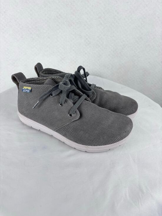 Lems Chukka Corduroy Moon Dust Barefoot Boots Gray Unisex Men’s 7.5 Women’s 9 main image 5
